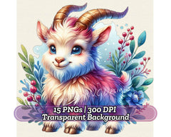 Mountain Goat - CraftNest - Digital Crafting and Art