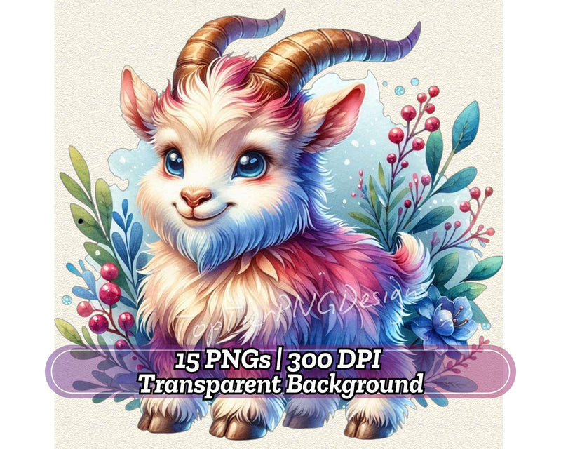 Mountain Goat - CraftNest - Digital Crafting and Art