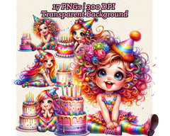 Quirky Birthday Girls - CraftNest - Digital Crafting and Art