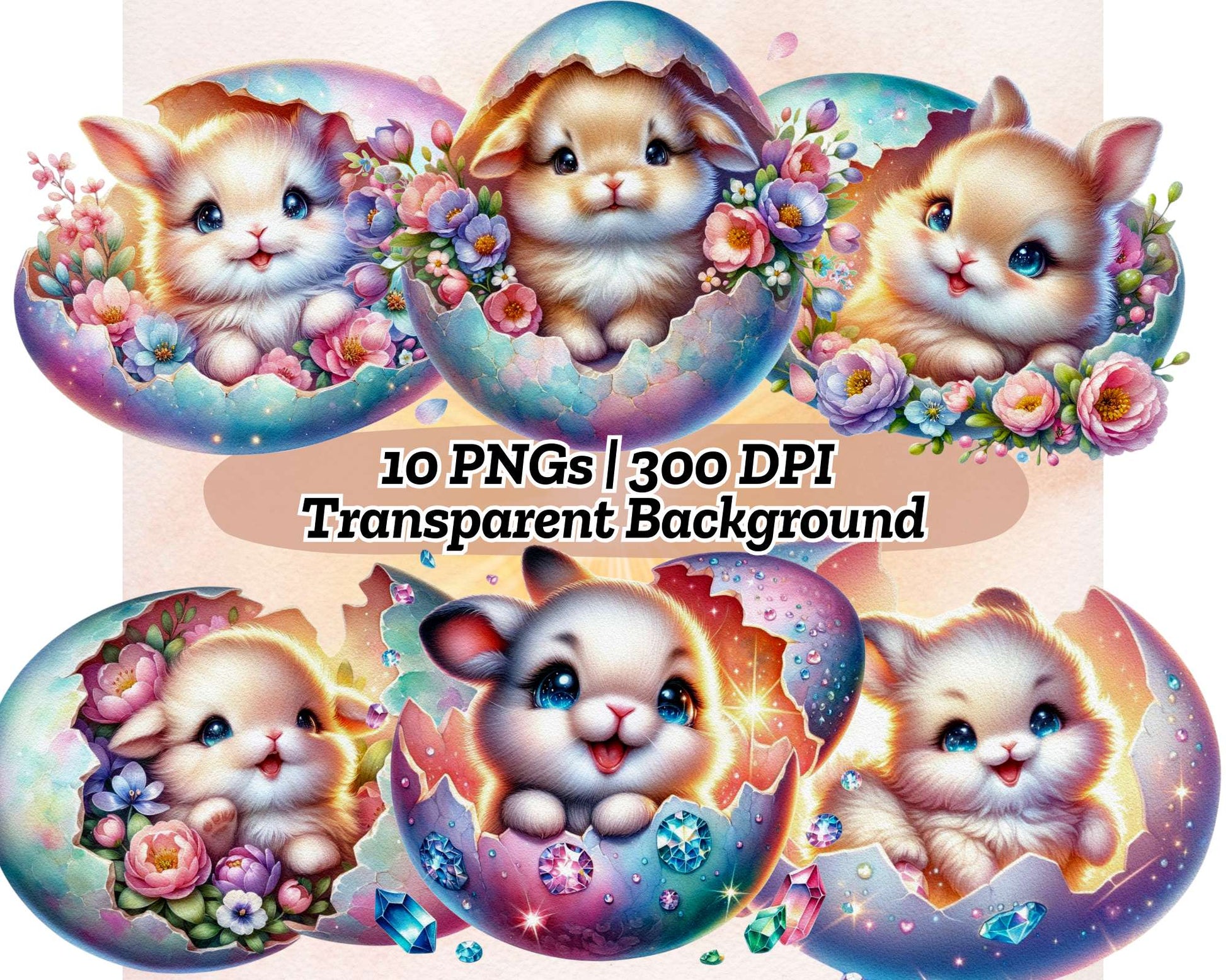 Rabbit Egg - CraftNest - Digital Crafting and Art