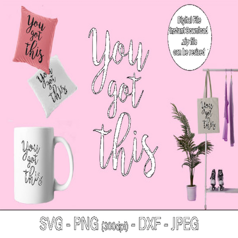 Motivational SVG Quote - CraftNest - Digital Crafting and Art