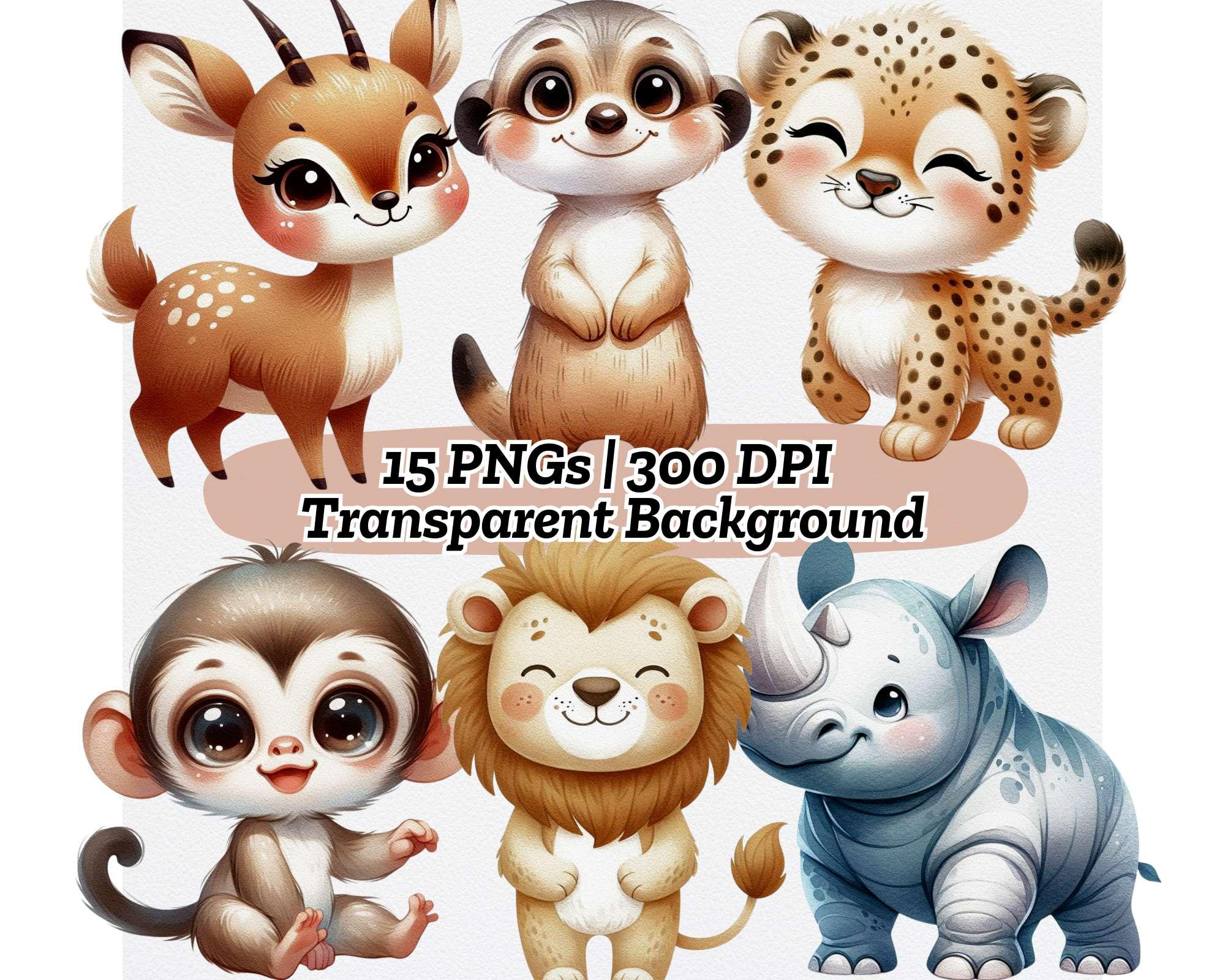 Safari Animals - CraftNest - Digital Crafting and Art