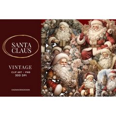 Santa Claus Clipart - CraftNest - Digital Crafting and Art