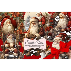 Santa Claus Clipart 2 - CraftNest - Digital Crafting and Art