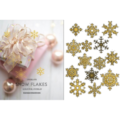 Snowflakes Overlays Clipart - CraftNest - Digital Crafting and Art