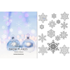 Snowflakes Clipart - CraftNest - Digital Crafting and Art