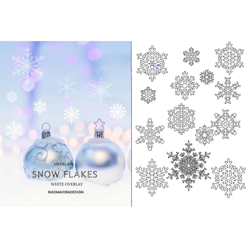 Snowflakes Clipart - CraftNest - Digital Crafting and Art