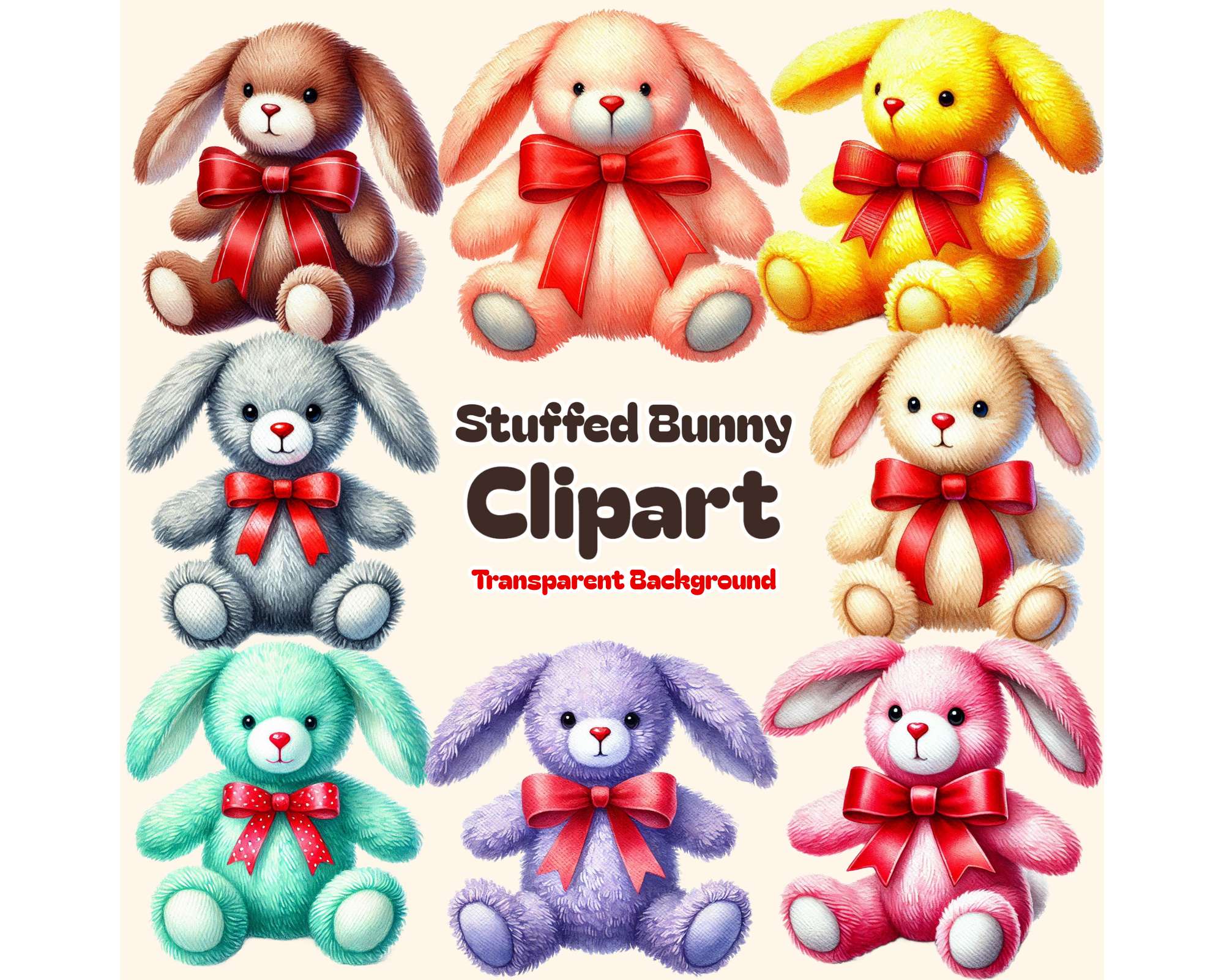 Stuffed Bunny - CraftNest - Digital Crafting and Art