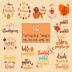 Thanksgiving SVG Bundle - CraftNest - Digital Crafting and Art