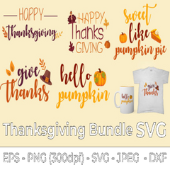 Thanksgiving SVG - CraftNest - Digital Crafting and Art