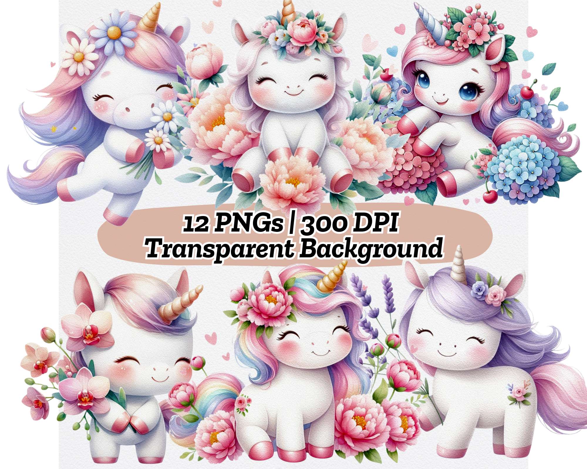 Unicorn Flower - CraftNest - Digital Crafting and Art