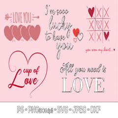 Heart and Love SVG - CraftNest - Digital Crafting and Art