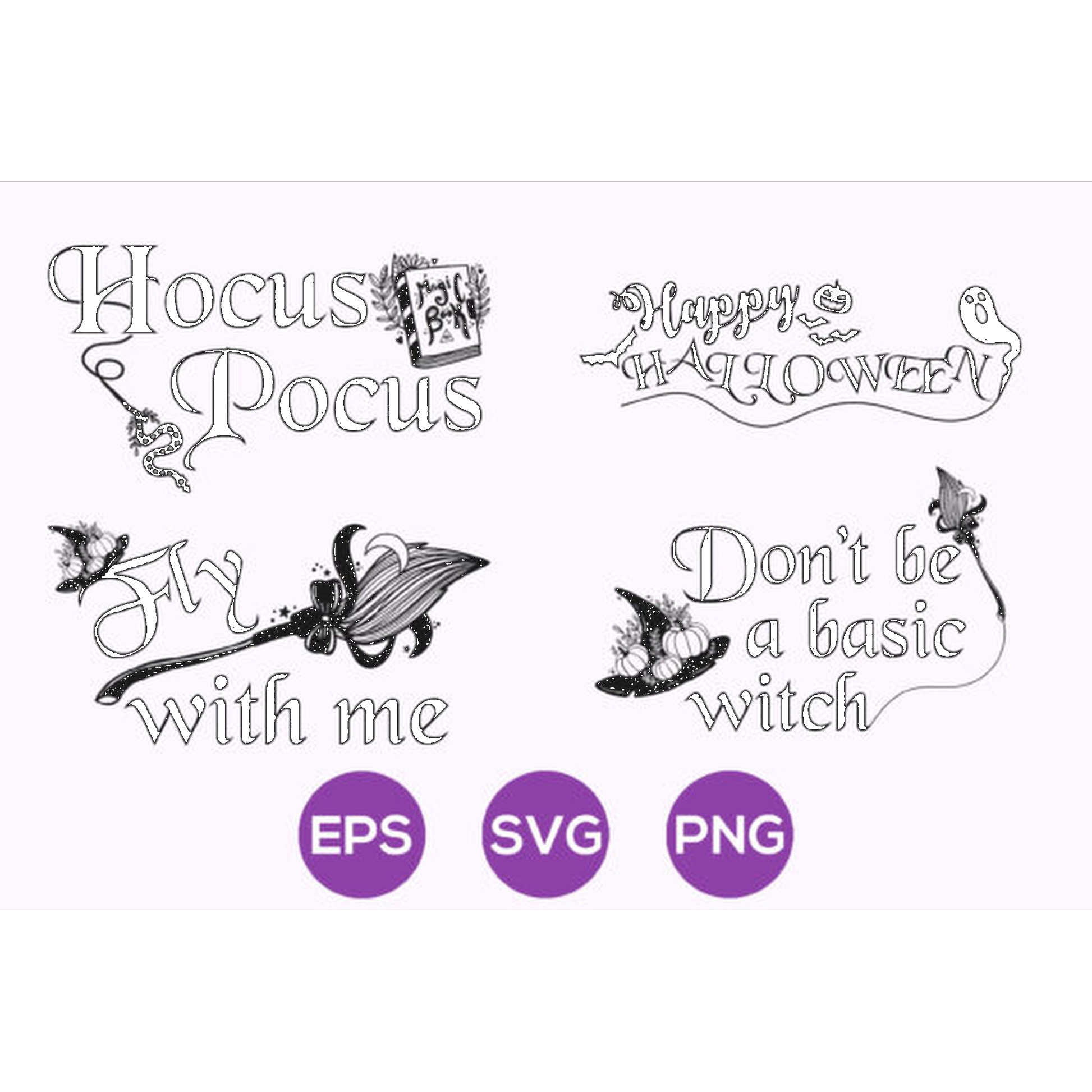 Witch Quotes SVG Bundle - CraftNest - Digital Crafting and Art