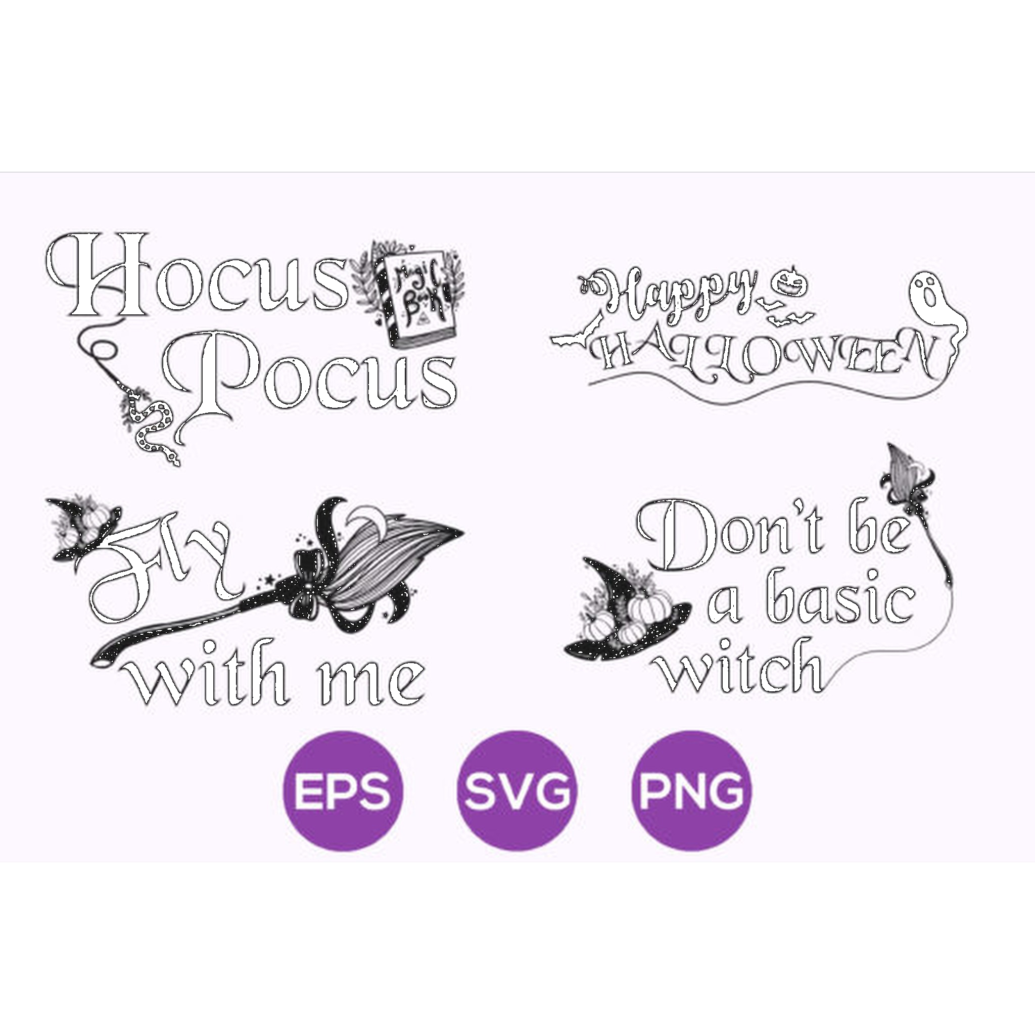 Witch Quotes SVG Bundle - CraftNest - Digital Crafting and Art