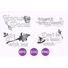 Witch Quotes SVG Bundle - CraftNest - Digital Crafting and Art