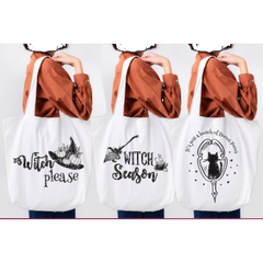 Witch and Cat Halloween SVG - CraftNest - Digital Crafting and Art