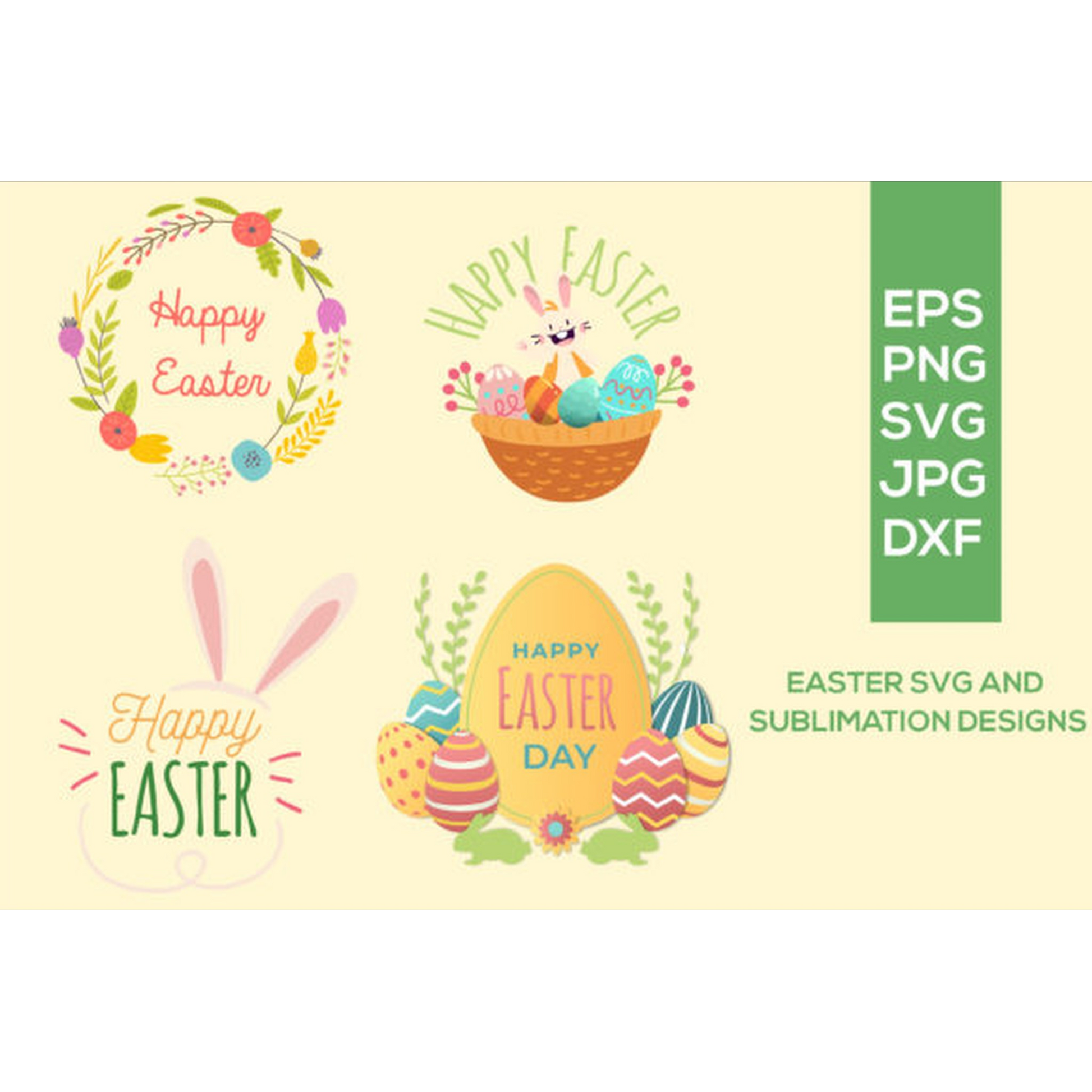 Easter Bunny SVG - CraftNest - Digital Crafting and Art