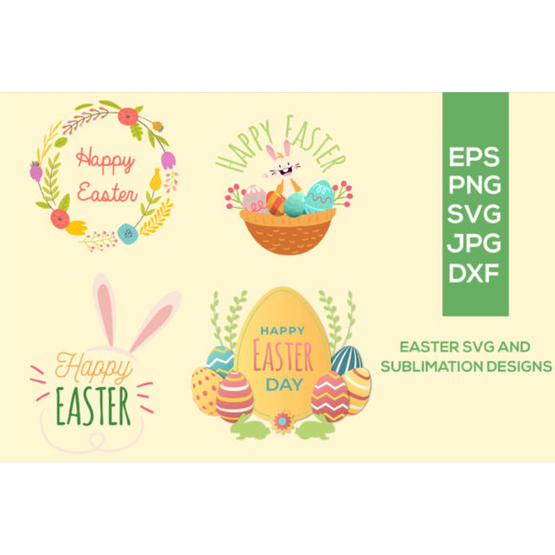 Easter Bunny SVG - CraftNest - Digital Crafting and Art