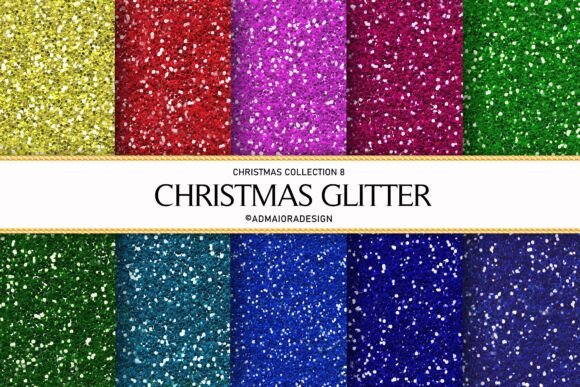 Christmas Glitter Texture Paper 2 - CraftNest - Digital Crafting and Art