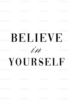 Minimalist Quote Wall Art Prints - CraftNest - Digital Crafting and Art