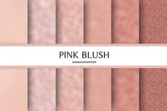 Blush Foil Texture Paper - CraftNest - Digital Crafting and Art