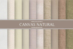 Natural Canvas Texture Paper - CraftNest - Digital Crafting and Art