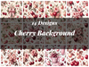Cherry Seamless Digital Paper