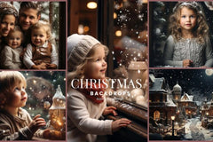 Christmas Windows Stock Images - CraftNest - Digital Crafting and Art