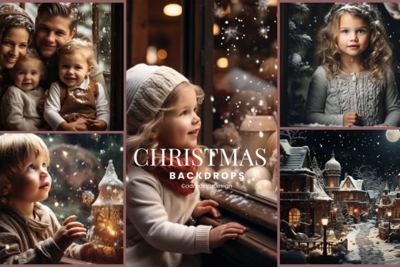 Christmas Windows Stock Images - CraftNest - Digital Crafting and Art