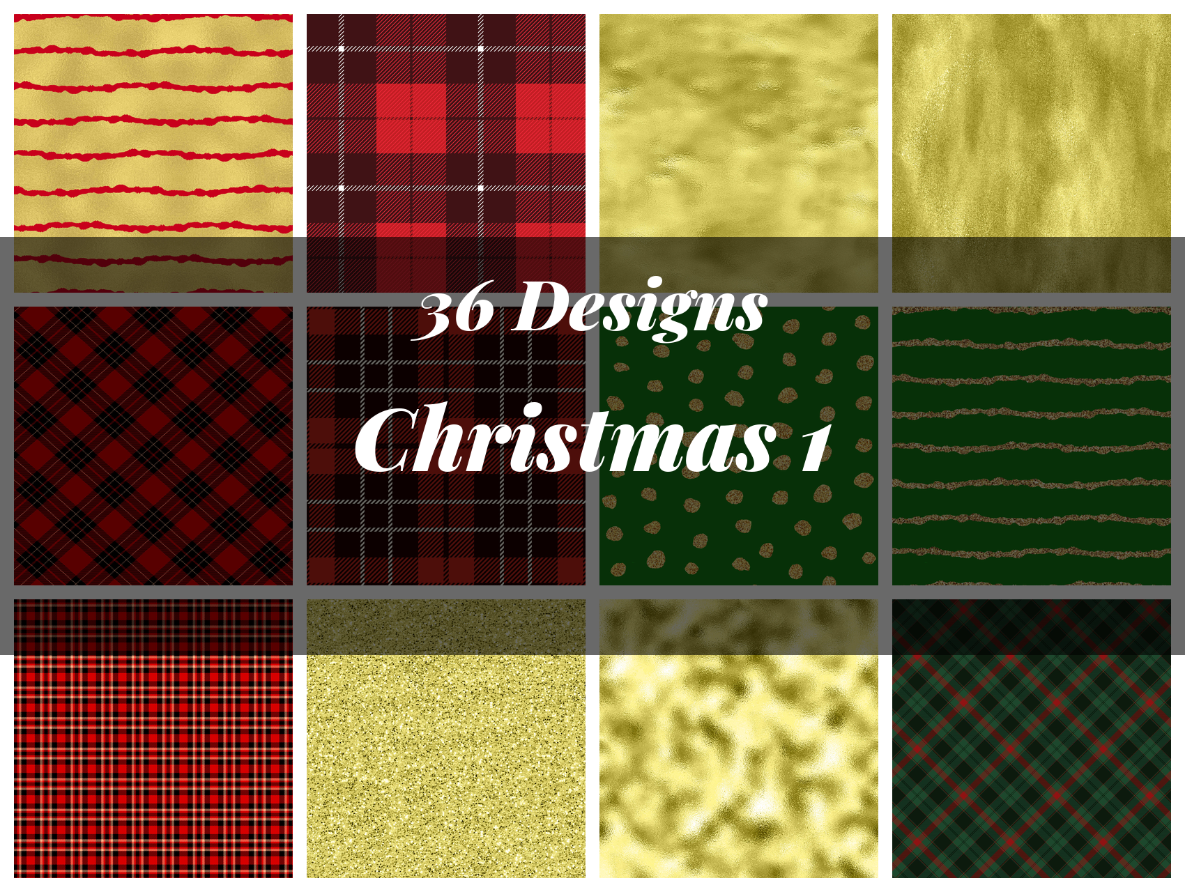 Christmas Seamless Digital Paper 1 - CraftNest - Digital Crafting and Art