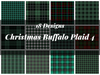 Christmas Buffalo Plaid Digital Paper 4