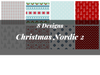 Christmas Nordic Seamless Digital Paper 2