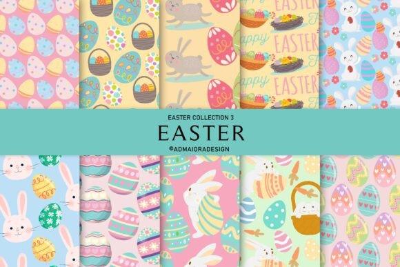 Easter Egg Seamless Digital Paper - CraftNest - Digital Crafting and Art