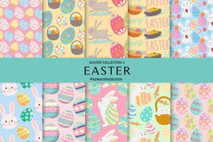 Easter Egg Seamless Digital Paper - CraftNest - Digital Crafting and Art