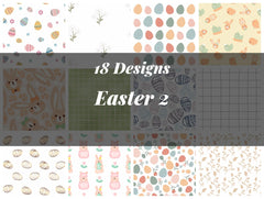 Easter Seamless Digital Paper 2 - CraftNest - Digital Crafting and Art