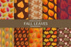 Fall Leaves Seamless Digital Paper