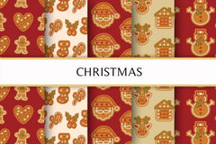 Christmas Seamless Patterns - CraftNest - Digital Crafting and Art