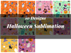 Halloween Sublimation Digital Paper