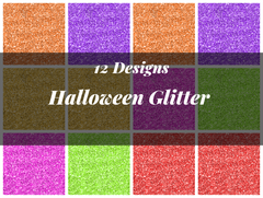 Halloween Glitter Texture Paper - CraftNest - Digital Crafting and Art