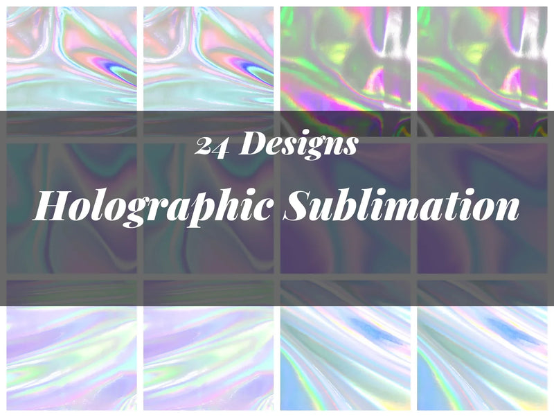 Holographic Sublimation Texture Paper - CraftNest - Digital Crafting and Art