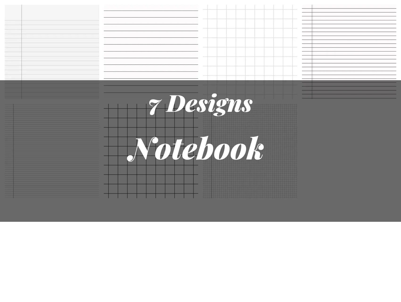 Notebook Seamless Digital Paper
