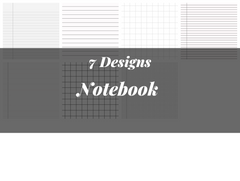 Notebook Seamless Digital Paper - CraftNest - Digital Crafting and Art