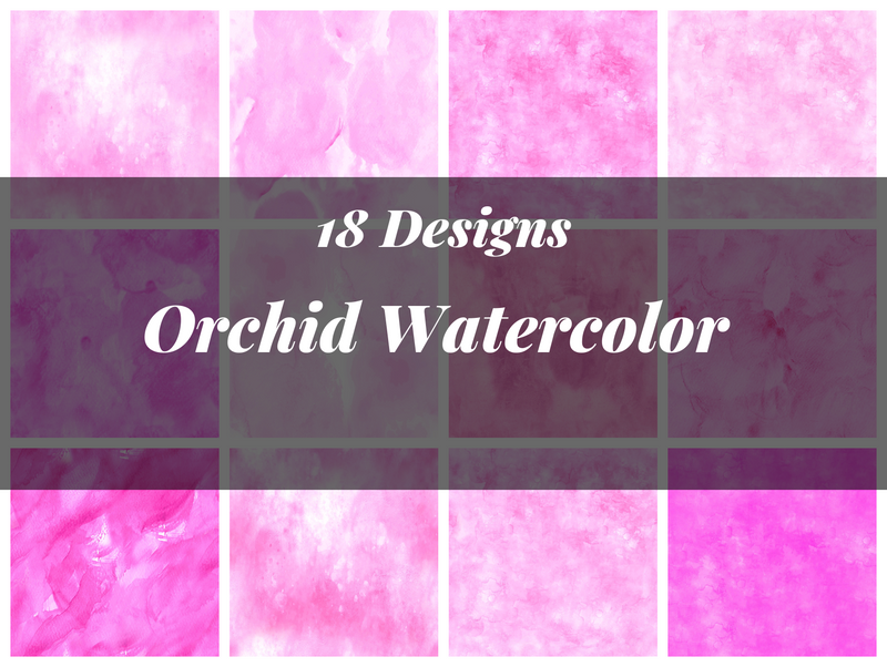 Orchid Watercolor Texture Paper - CraftNest - Digital Crafting and Art