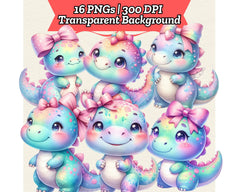 Pastel Dinosaur - CraftNest - Digital Crafting and Art