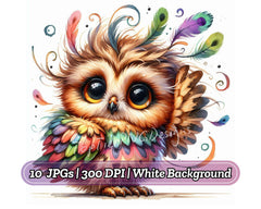 Quirky Owl - CraftNest - Digital Crafting and Art