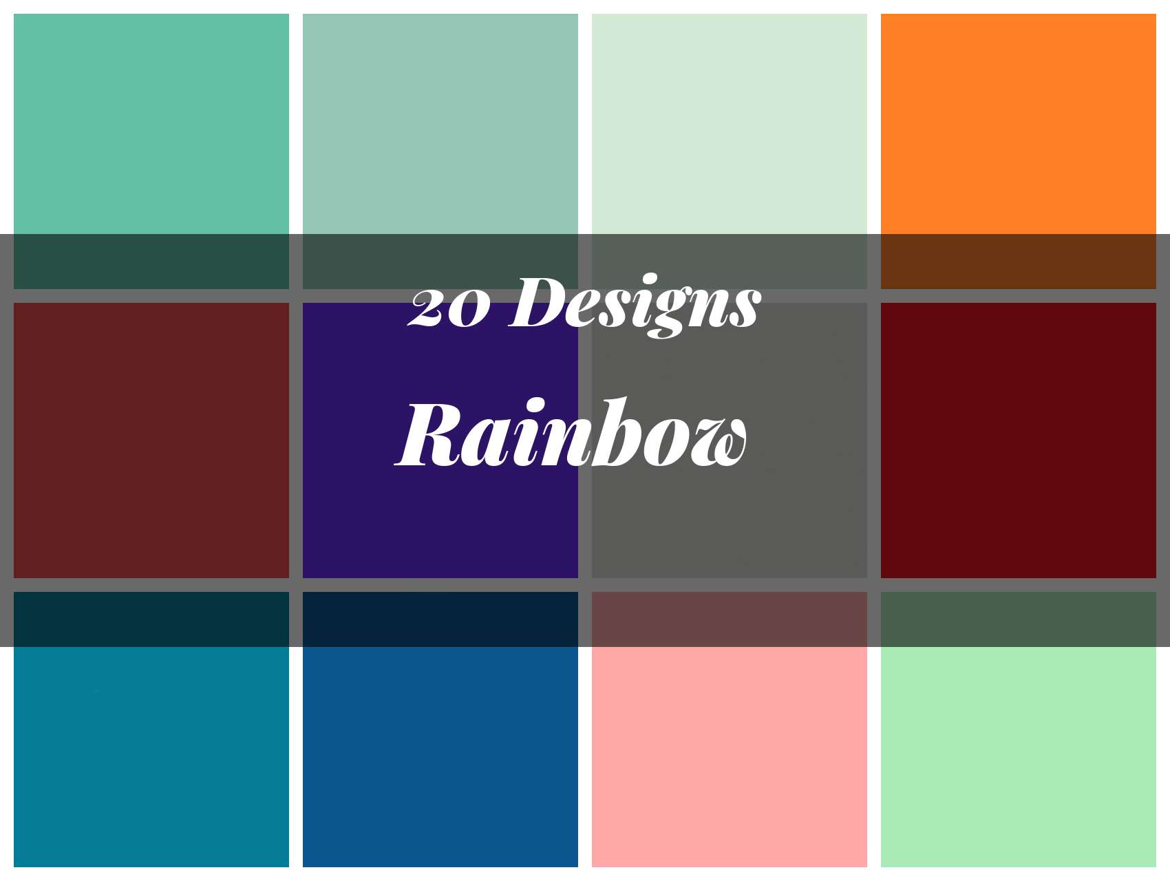 Rainbow Seamless Digital Paper - CraftNest - Digital Crafting and Art