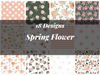 Spring Flower Seamless Digital Paper