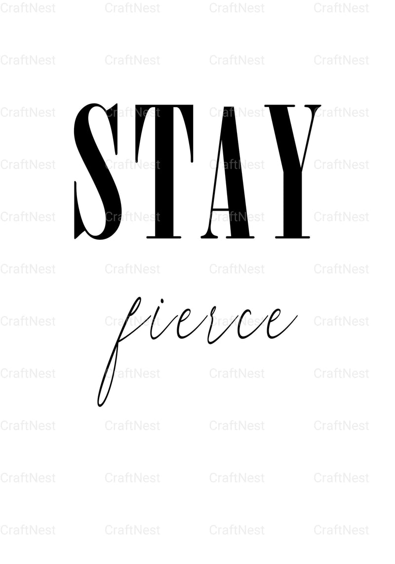 Aesthetic Typography Wall Art Set - CraftNest - Digital Crafting and Art