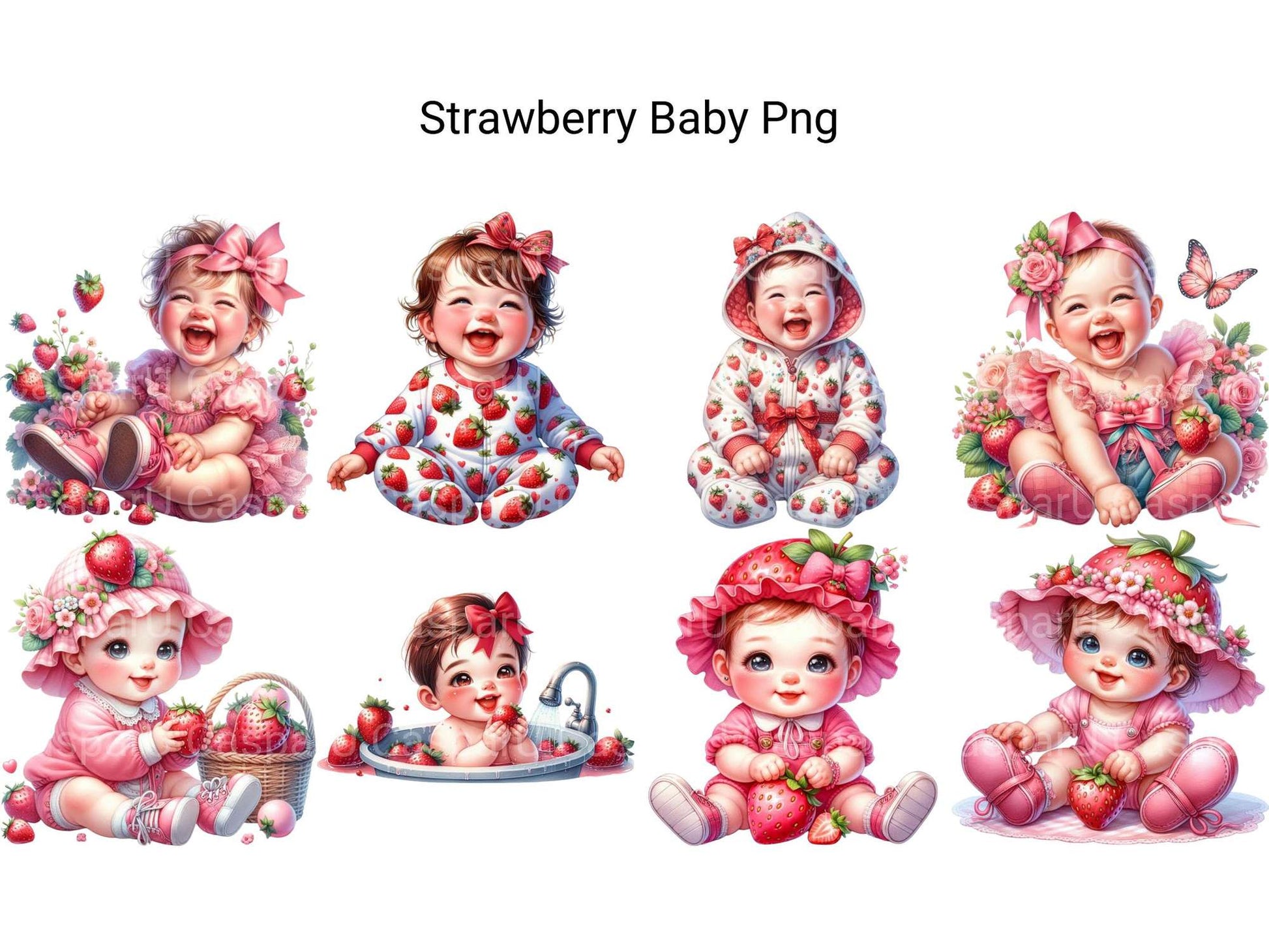 Strawberry Baby - CraftNest - Digital Crafting and Art
