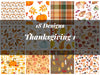 Thanksgiving Seamless Digital Paper
